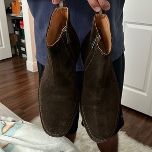 Coach Men Suede Boots